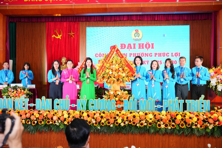 Công đoàn phường Phúc Lợi: Quyết tâm đột phá về đối thoại, chăm lo và xây dựng tổ chức vững mạnh- Ảnh 1.