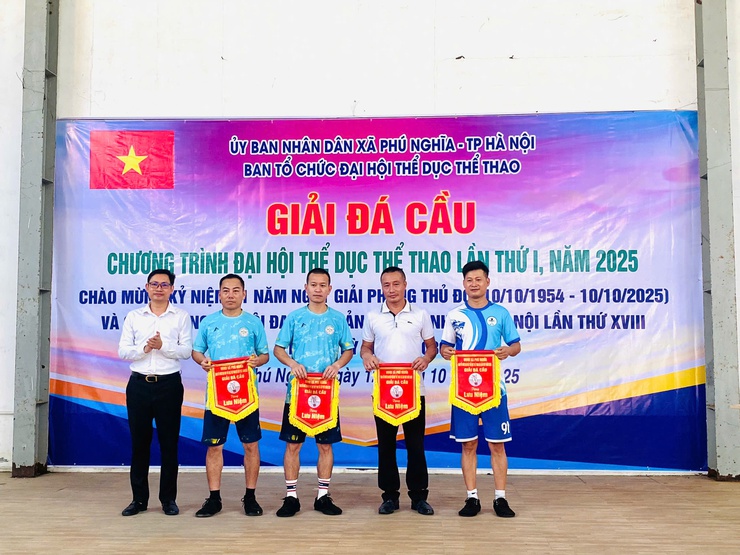 Lễ Khai mạc Đại hội Thể dục thể thao xã Phú Nghĩa lần thứ I, năm 2025 sẽ diễn ra vào ngày 26/10/2025

- Ảnh 6.