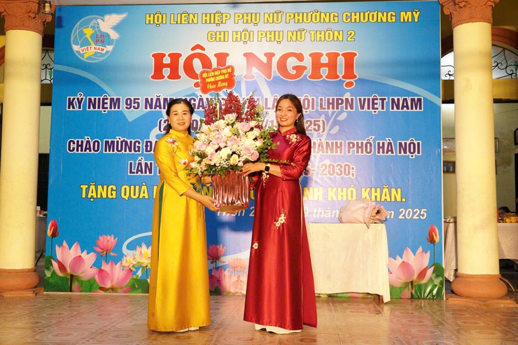 Chi hội phụ nữ thôn 2 tổ kỷ niệm 95 năm Ngày thành lập Hội Liên hiệp Phụ nữ Việt Nam (20/10/1930 – 20/10/2025)- Ảnh 2.