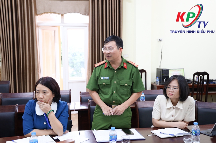 Ban Tổ chức Đại hội Thể dục Thể thao xã Kiều Phú tổ chức hội nghị nghe báo cáo tiến độ và quán triệt công tác chuẩn bị Lễ Khai mạc, Bế mạc Đại hội lần thứ nhất năm 2025- Ảnh 6.