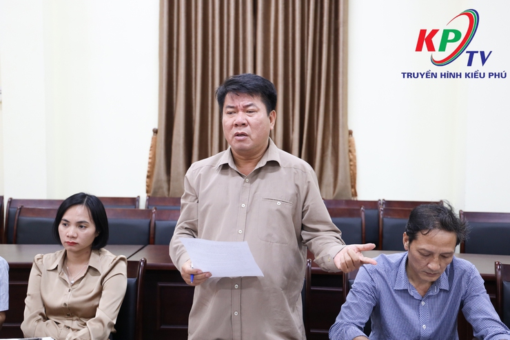 Ban Tổ chức Đại hội Thể dục Thể thao xã Kiều Phú tổ chức hội nghị nghe báo cáo tiến độ và quán triệt công tác chuẩn bị Lễ Khai mạc, Bế mạc Đại hội lần thứ nhất năm 2025- Ảnh 2.