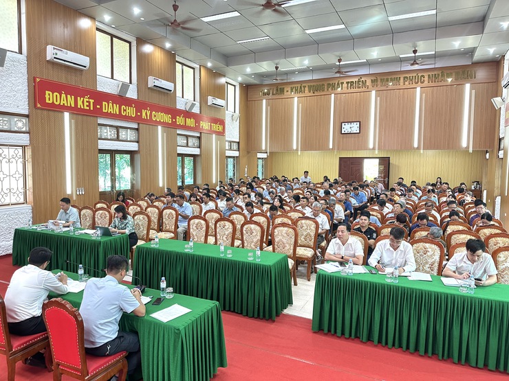 UBND – UB MTTQ Việt Nam xã Thư Lâm tổ chức hội nghị triển khai Kế hoạch tổ chức Ngày hội Đại đoàn kết và Kế hoạch triển khai tháng cao điểm vì người nghèo năm 2025.- Ảnh 2.