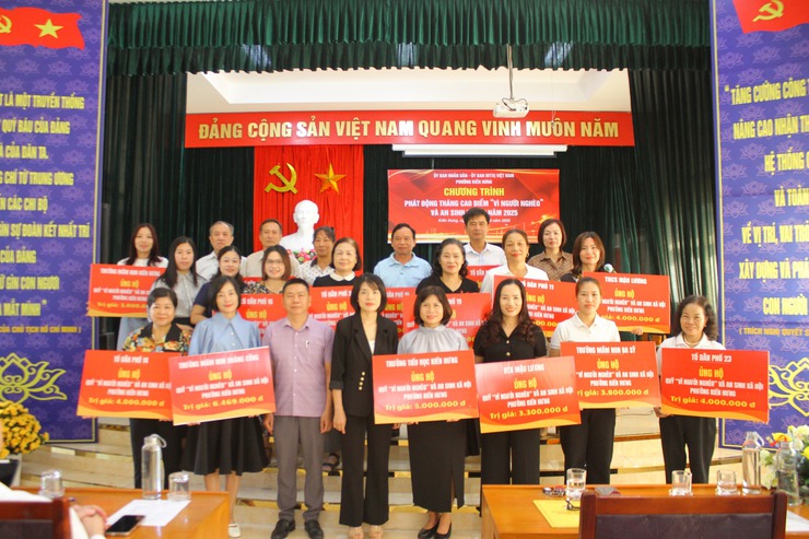 Phường Kiến Hưng phát động tháng cao điểm "Vì người nghèo" và an sinh xã hội năm 2025- Ảnh 1.
