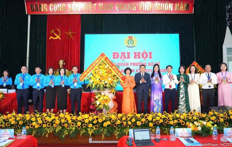 Đại hội Công đoàn phường Bồ Đề lần thứ I, nhiệm kỳ 2025 - 2030 thành công tốt đẹp- Ảnh 3.