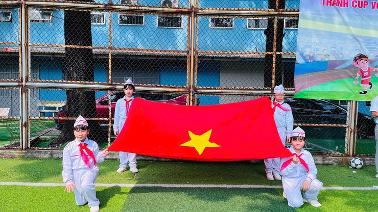 Tưng bừng giải bóng đá tranh cúp tiểu học Thịnh Quang lần thứ III năm 2025- Ảnh 14.