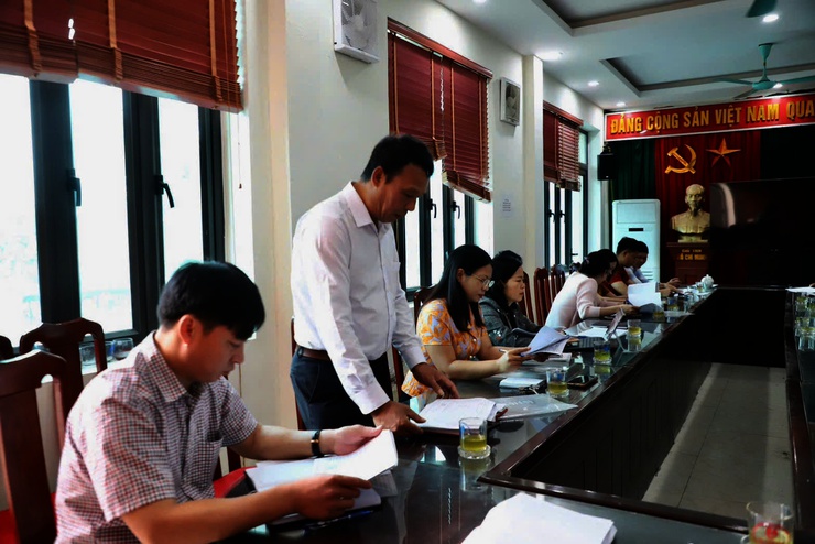 HỘI NGHỊ TRIỂN KHAI ĐÔN ĐỐC, PHÂN CÔNG NHIỆM VỤ LỄ KHAI MẠC ĐẠI HỘI TDTT XÃ HỒNG VÂN LẦN THỨ NHẤT NĂM 2025- Ảnh 4.
