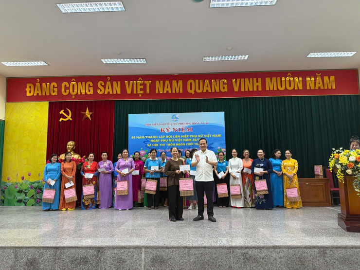 Hội LHPN phường Đông Ngạc tổ chức kỷ niệm 95 năm Ngày thành lập Hội Liên hiệp Phụ nữ Việt Nam (20/10/1930-20/10/2025) và hội thi “Món ngon cuối tuần”- Ảnh 19.