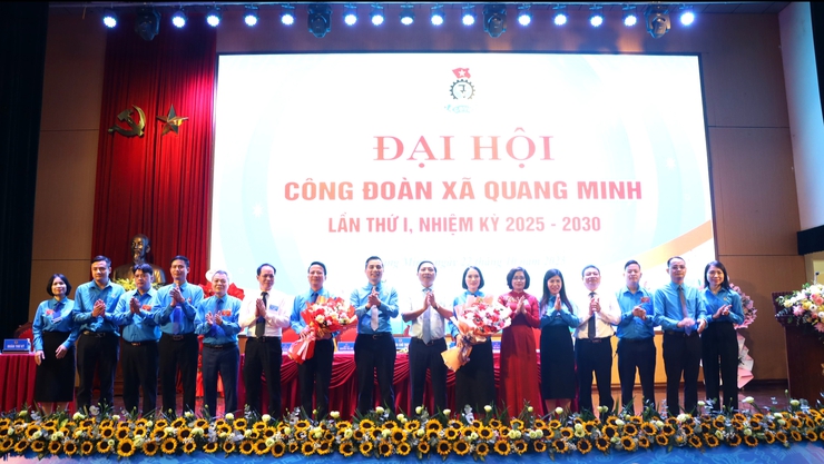 Đại hội Công đoàn xã Quang Minh lần thứ I, nhiệm kỳ 2025-2030 thành công tốt đẹp- Ảnh 7.