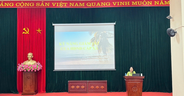 HĐND xã Quang Minh tổ chức lớp tập huấn, bồi dưỡng kỹ năng hoạt động cho đại biểu HĐND xã khóa I, nhiệm kỳ 2021 - 2026

- Ảnh 3.