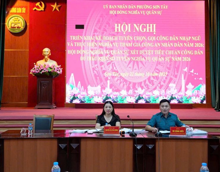 Sơn Tây: 1.303 nam công dân được gọi tham gia khám sơ tuyển sức khỏe nghĩa vụ quân sự năm 2026- Ảnh 1.