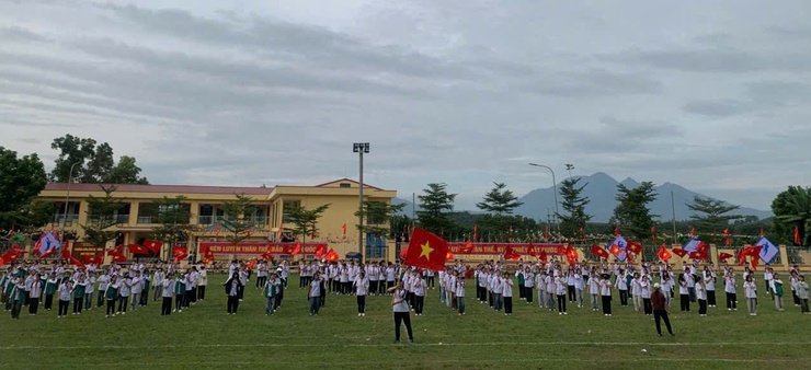 Xã Đoài Phương tích cực chuẩn bị cho ĐH TDTT lần thứ I năm 2025- Ảnh 1.
