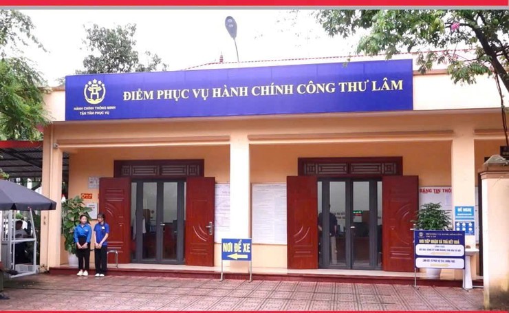 Phát huy hiệu quả hoạt động của Điểm tiếp nhận phục vụ hành chính công 
- Ảnh 1.