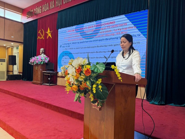 Tổ chức thành công Hội nghị tập huấn công tác tuyên truyền phổ biến giáo dục pháp luật cho cán bộ Ban Công tác Mặt trận tổ dân phố.- Ảnh 2.