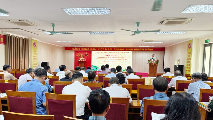Phường Dương Nội triển khai vận động ủng hộ Quỹ “Vì người nghèo” và an sinh xã hội năm 2025- Ảnh 1.