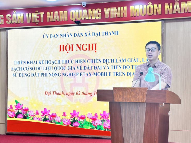 Xã Đại Thanh quyết tâm làm sạch cơ sở dữ liệu về đất đai- Ảnh 3.