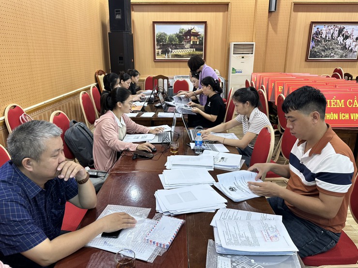 Xã Đại Thanh quyết tâm làm sạch cơ sở dữ liệu về đất đai- Ảnh 2.