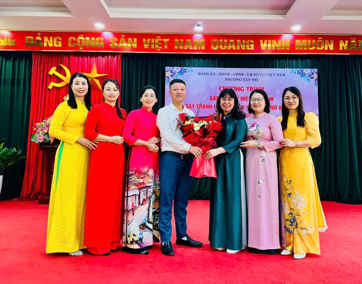 Phường Tây Mỗ gặp kỷ niệm 95 năm Ngày Phụ nữ Việt Nam 20-10- Ảnh 2.