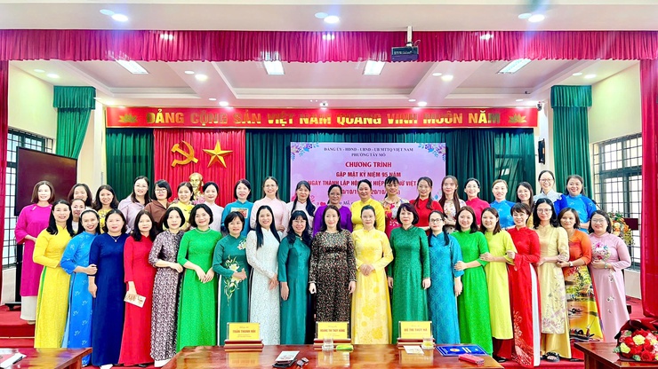 Phường Tây Mỗ gặp kỷ niệm 95 năm Ngày Phụ nữ Việt Nam 20-10- Ảnh 4.