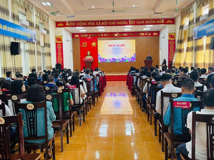 XÃ PHÚ NGHĨA TỔ CHỨC HỘI NGHỊ TẬP HUẤN, TUYÊN TRUYỀN PHÒNG, CHỐNG MUA BÁN NGƯỜI NĂM 2025- Ảnh 1.
