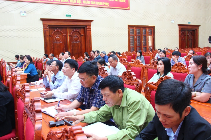 Thạch Thất: Tập huấn 04 thủ tục hành chính của Đảng trên Cổng dịch vụ công Quốc gia- Ảnh 2.