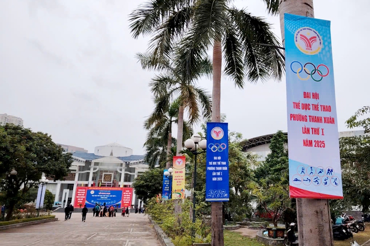 Phường Thanh Xuân tổng duyệt chuẩn bị cho Lễ khai mạc Đại hội TDTT phường lần thứ I năm 2025- Ảnh 10.