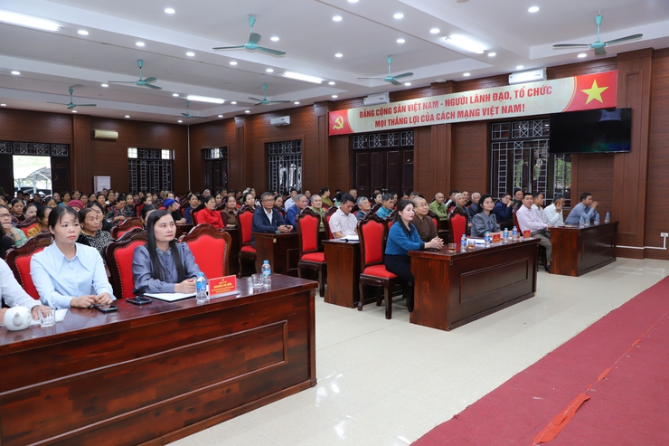 Xã Yên Xuân: Gần 400 đại biểu dự hội nghị tuyên truyền tang văn minh tiến bộ năm 2025- Ảnh 4.