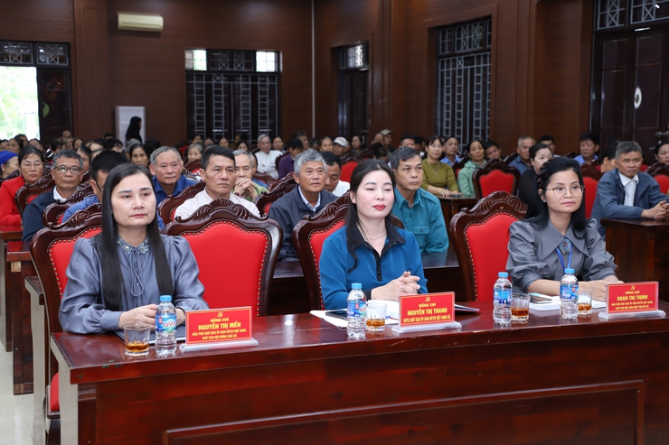 Xã Yên Xuân: Gần 400 đại biểu dự hội nghị tuyên truyền tang văn minh tiến bộ năm 2025- Ảnh 7.