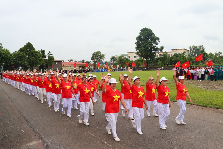 TỔNG DUYỆT LỄ KHAI MẠC ĐẠI HỘI TDTT XÃ PHÚ XUYÊN LẦN THỨ I, NĂM 2025- Ảnh 10.
