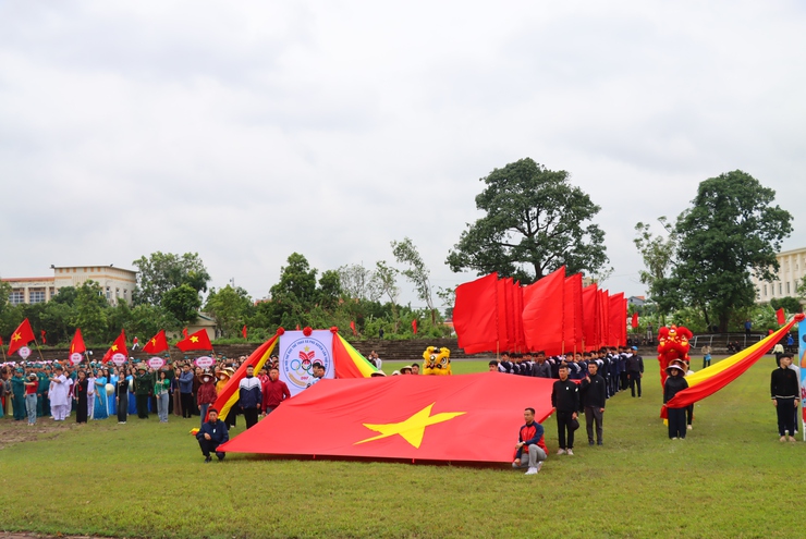 TỔNG DUYỆT LỄ KHAI MẠC ĐẠI HỘI TDTT XÃ PHÚ XUYÊN LẦN THỨ I, NĂM 2025- Ảnh 13.