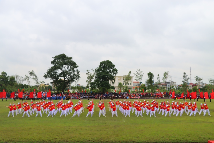 TỔNG DUYỆT LỄ KHAI MẠC ĐẠI HỘI TDTT XÃ PHÚ XUYÊN LẦN THỨ I, NĂM 2025- Ảnh 14.