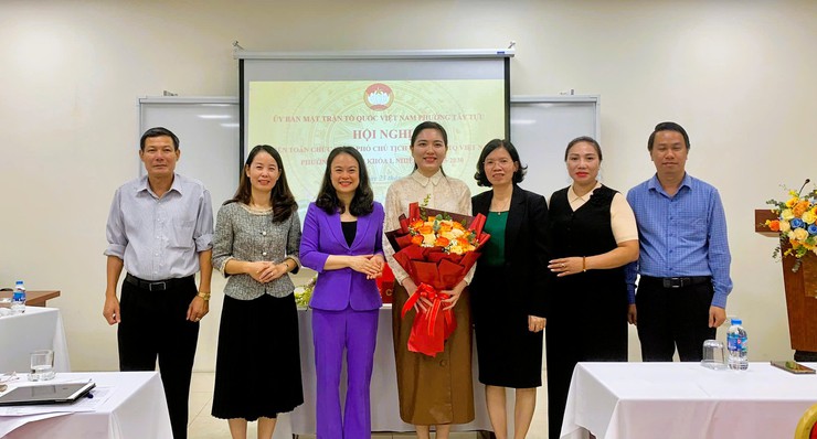 Ủy ban MTTQ Việt Nam phường Tây Tựu tổ chức Hội nghị lần thứ hai, nhiệm kỳ 2025 - 2030- Ảnh 1.