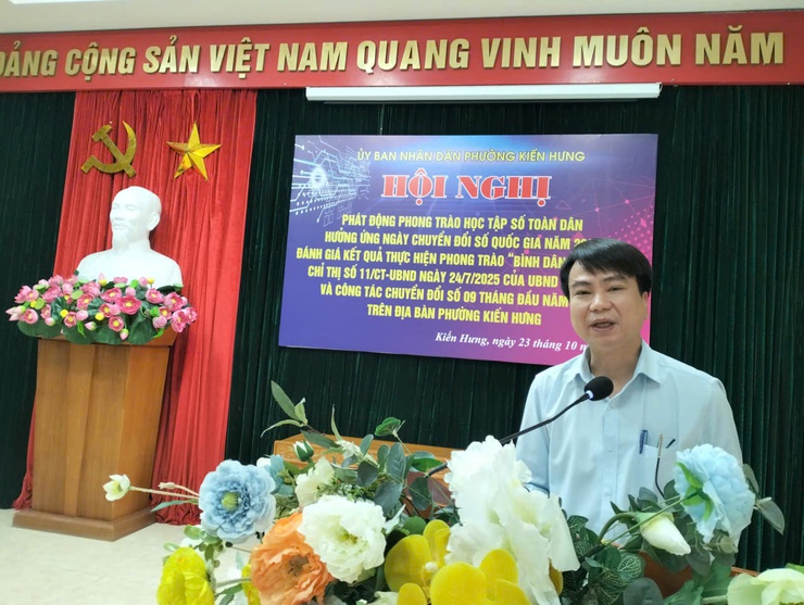 Phường Kiến Hưng phát động phong trào học tập số toàn dân- Ảnh 5.