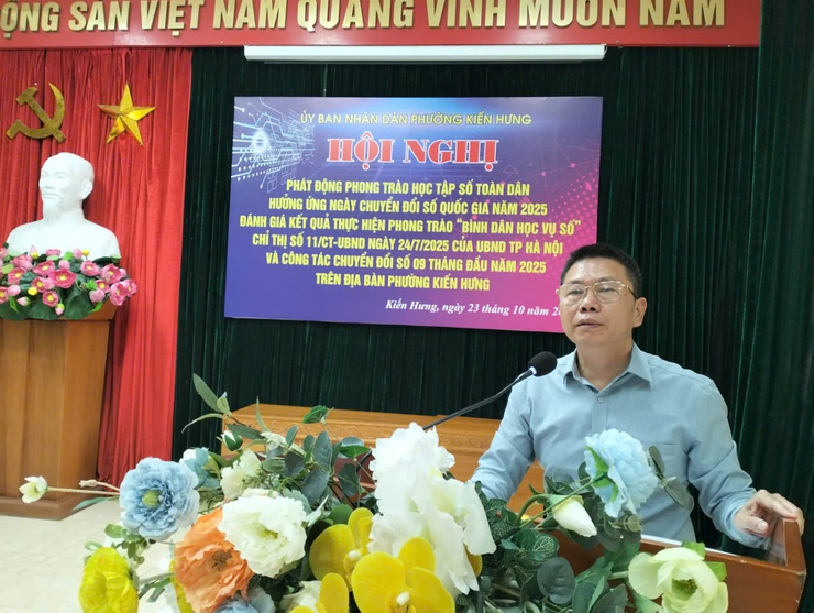 Phường Kiến Hưng phát động phong trào học tập số toàn dân- Ảnh 4.