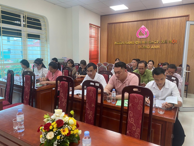 HỘI NGHỊ TẬP HUẤN NGHIỆP VỤ NHẬN ỦY THÁC CHO HỘI ĐOÀN THỂ XÃ VĨNH THANH, THIÊN LỘC, PHÚC THỊNH- Ảnh 2.