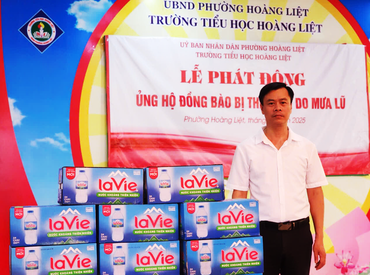 Chuyến xe từ thiện - những tấm lòng nhân ái của Trường Tiểu Học Hoàng Liệt chung tay vì đồng bào- Ảnh 3.