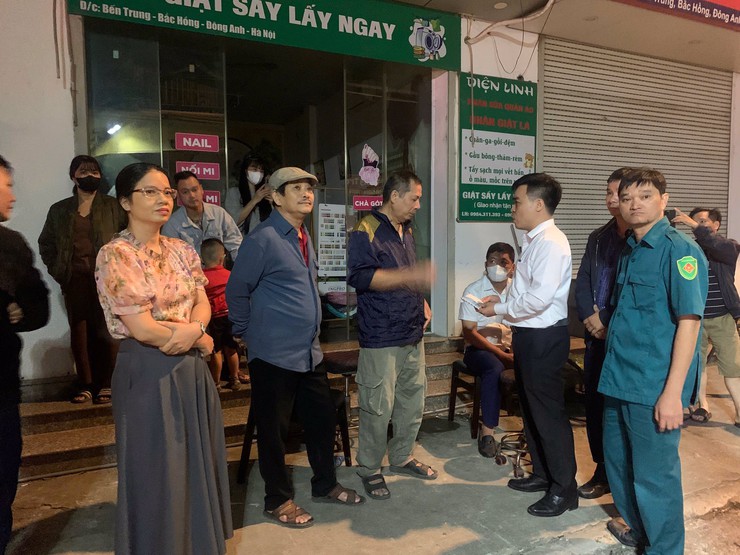 Cháy cửa hàng tạp hoá tại xã Phúc Thịnh, Hà Nội: Thiệt hại tài sản lớn, không có thiệt hại về người- Ảnh 1.