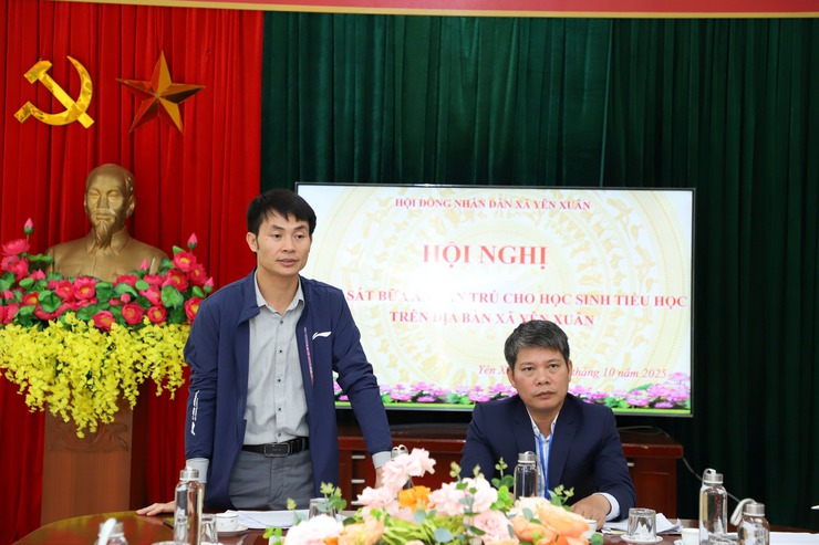 HĐND xã Yên Xuân khảo sát bữa ăn bán trú cho học sinh Tiểu học trên địa bàn xã
- Ảnh 4.