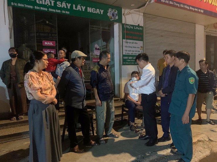 Cháy cửa hàng tạp hoá tại xã Phúc Thịnh, Hà Nội: Thiệt hại tài sản lớn, không có thiệt hại về người- Ảnh 2.