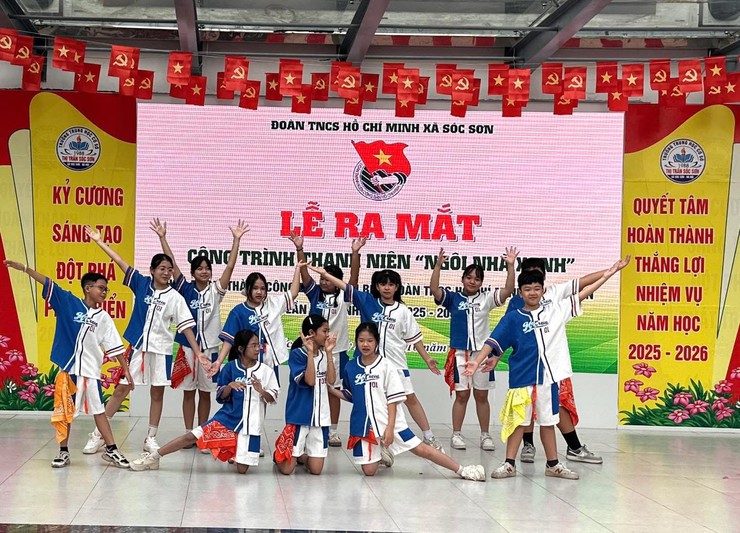 ĐOÀN TNCSHCM XÃ SÓC SƠN RA MẮT  CÔNG TRÌNH THANH NIÊN “NGÔI NHÀ XANH” – HÀNH ĐỘNG NHỎ, Ý NGHĨA LỚN- Ảnh 4.