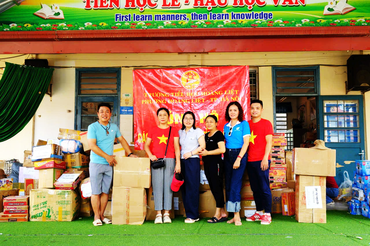 Chuyến xe từ thiện - những tấm lòng nhân ái của Trường Tiểu Học Hoàng Liệt chung tay vì đồng bào- Ảnh 7.