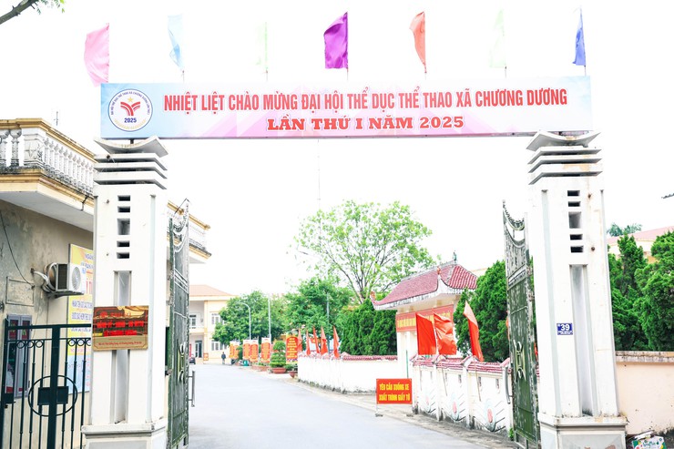 Xã Chương Dương sẵn sàng cho Đại hội Thể dục Thể thao lần thứ I năm 2025- Ảnh 2.