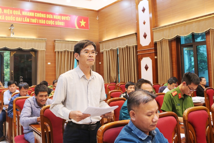 Hội đồng nghĩa vụ quân sự xã  Quốc Oai tổ chức hội nghị xét duyệt công dân sơ tuyển nghĩa vụ quân sự và thực hiện nghĩa vụ công an nhân dân năm 2026- Ảnh 9.