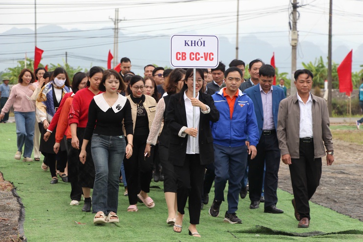 Phúc Sơn tổng duyệt Lễ khai mạc Đại hội TDTT xã lần thứ I, năm 2025- Ảnh 2.