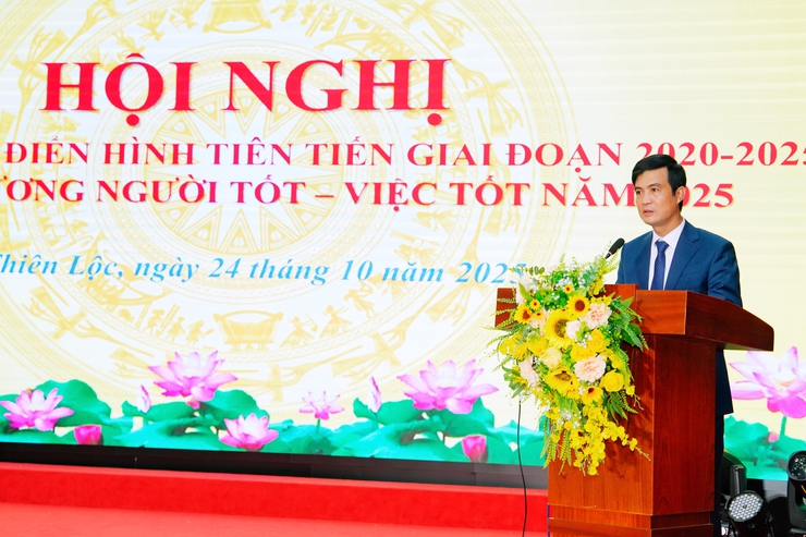 Xã Thiên Lộc tổ chức Hội nghị tuyên dương Điển hình tiên tiến giai đoạn 2020-2025, Người tốt - Việc tốt năm 2025- Ảnh 15.