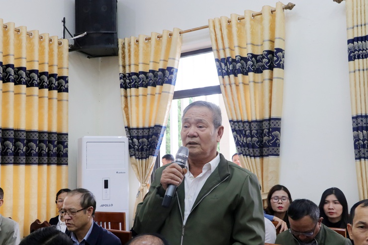 Hội nghị tiếp xúc, đối thoại  giữa Bí thư, Chủ tịch HĐND, UBND xã Trần Phú với MTTQ, các đoàn thể chính trị xã hội, đại diện nhân dân trên địa bàn xã- Ảnh 5.