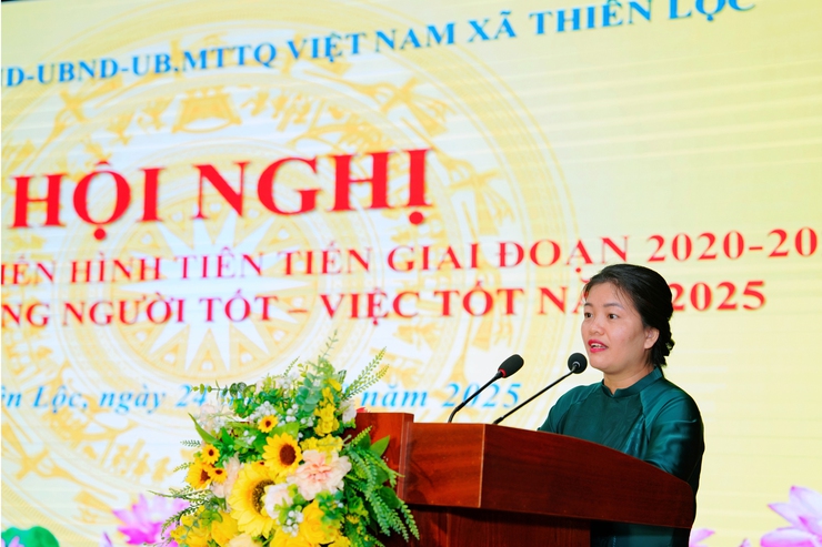 Xã Thiên Lộc tổ chức Hội nghị tuyên dương Điển hình tiên tiến giai đoạn 2020-2025, Người tốt - Việc tốt năm 2025- Ảnh 25.