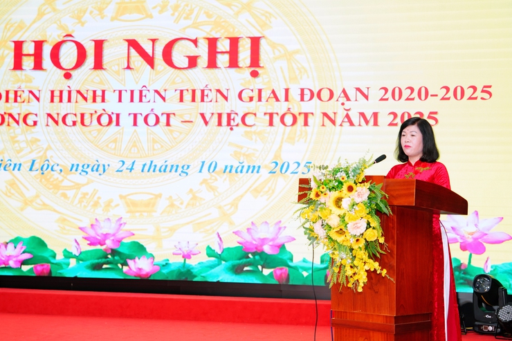 Xã Thiên Lộc tổ chức Hội nghị tuyên dương Điển hình tiên tiến giai đoạn 2020-2025, Người tốt - Việc tốt năm 2025- Ảnh 27.