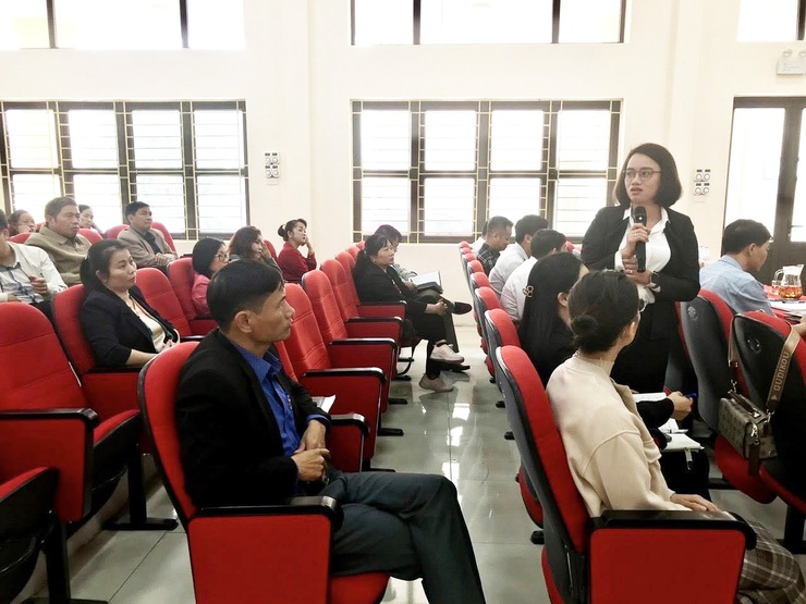 ĐỐI THOẠI GIỮA NGƯỜI ĐỨNG ĐẦU CẤP UỶ, CHÍNH QUYỀN VỚI MTTQ VÀ CÁC TỔ CHỨC CHÍNH TRỊ XÃ HỘI VÀ NHÂN DÂN XÃ NỘI BÀI- Ảnh 4.