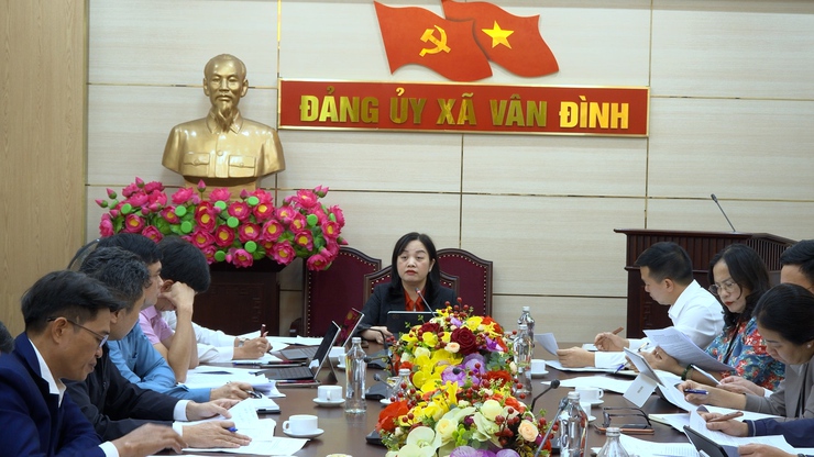 Vân Đình đẩy mạnh giải ngân vốn đầu tư công, quyết liệt trong công tác giải phóng mặt bằng- Ảnh 1.