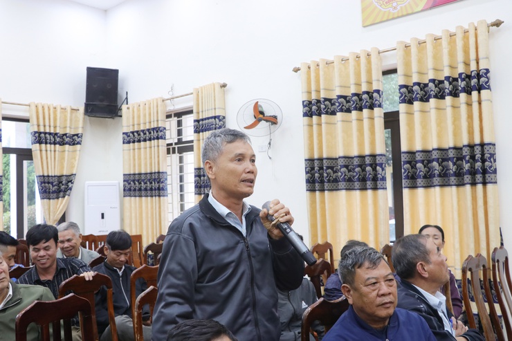Hội nghị tiếp xúc, đối thoại  giữa Bí thư, Chủ tịch HĐND, UBND xã Trần Phú với MTTQ, các đoàn thể chính trị xã hội, đại diện nhân dân trên địa bàn xã- Ảnh 4.
